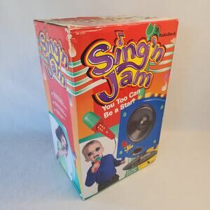 Radio Shack Sing-a-Long Radio With microphone Brand New Sealed rare